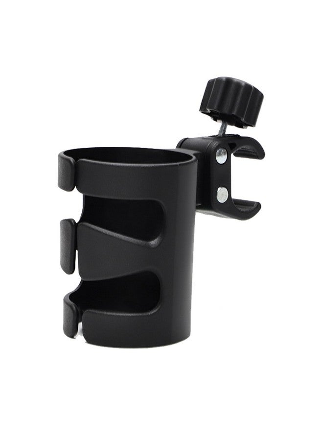 PandaEar Stroller Cup Holder, Universal Cup Holder, Bike Cup Holder Durable, Easy to Install for Stroller, Bike, Wheelchair, Walker, Scooter (Black) - Image 1