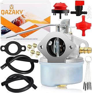 QAZAKY Carburetor Compatible with Tecumseh 632537 632537A 632561 632562 640093 640309 TC-632537 TC-632562 HSK845 HSK850 - Image 1