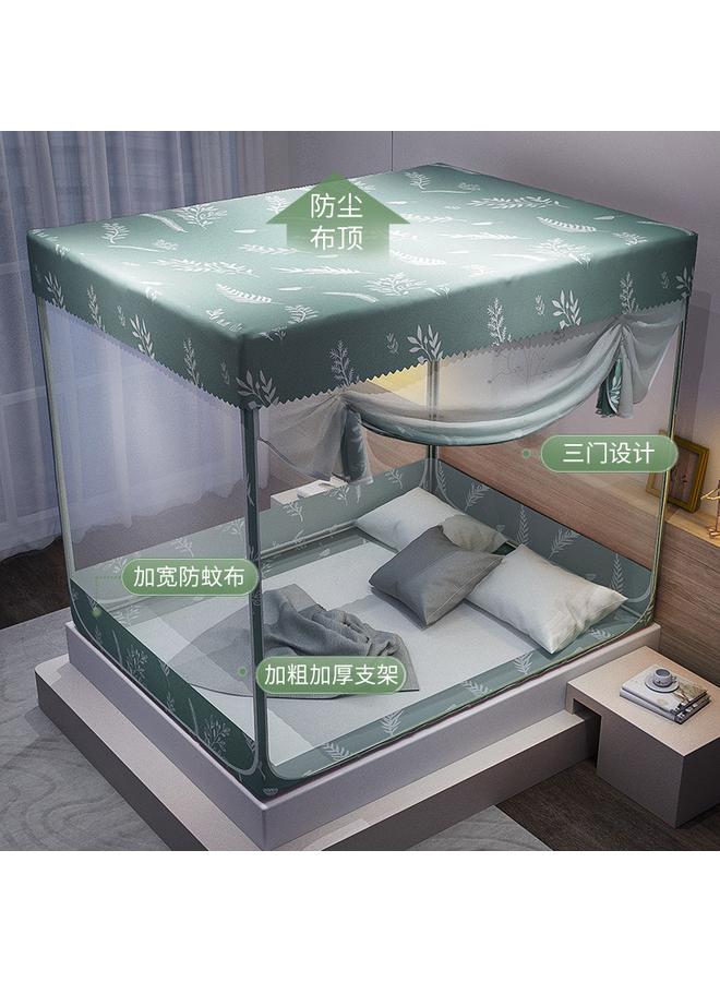 Bluejw Household Mosquito Net High-grade Children's Drop-resistant Yurt Sitting-bed Internet Celebras Anti-mosquito Net Clearance Zipper Type - Image 1