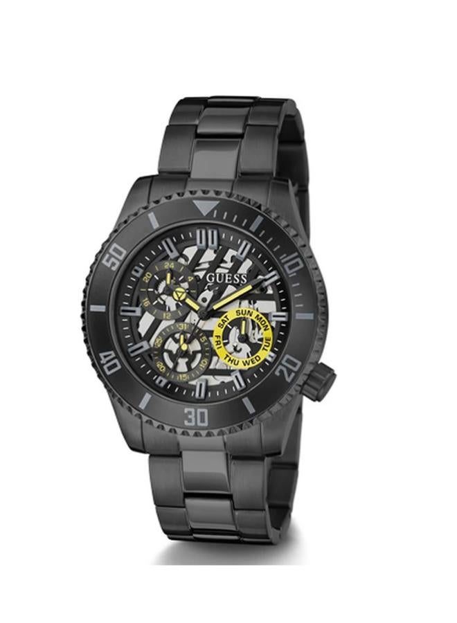 GUESS Mens Black Multi-function Watch GW0488G3 - Image 2