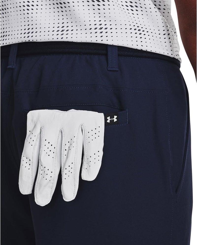 UNDER ARMOUR سروال أندر أرمور درايف للرجال، لون منتصف الليل البحري، مقاس 36/32 - Image 3