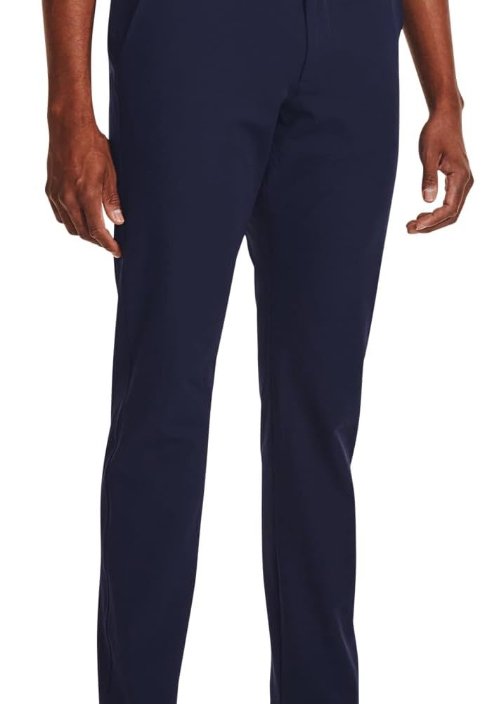 UNDER ARMOUR سروال أندر أرمور درايف للرجال، لون منتصف الليل البحري، مقاس 36/32 - Image 1