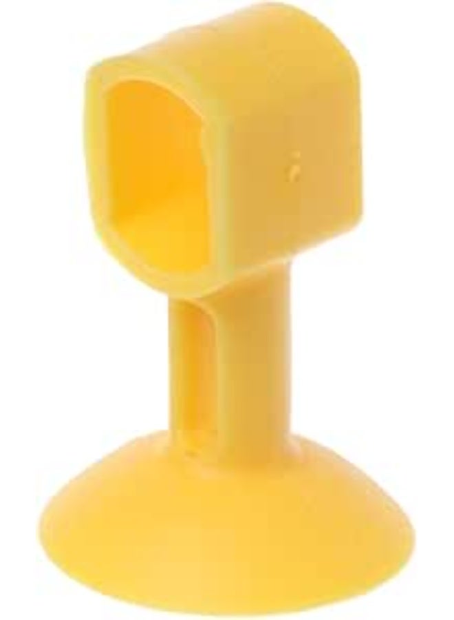 5 pcs / Soft Silicone Door Stopper with Suction Cup – Wall Protector & Door Handle Bumper for Anti-Collision, Noise Reduction, and Wall Damage Prevention – Durable, Non-Slip, and Easy to Install