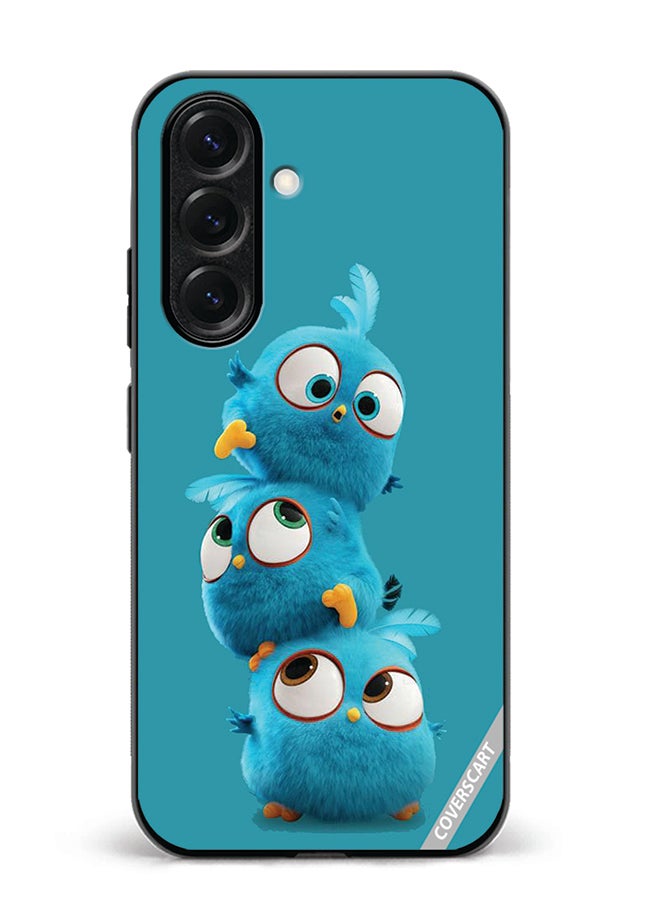 VR CREATIVE Protective Case Cover For Samsung Galaxy S25 Plus Fur Cartoon Design Multicolour