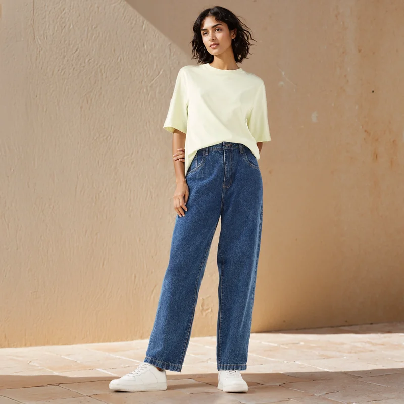 سبلاش فيڤ تي شيرت بياقة دائرية بقصة مريحة