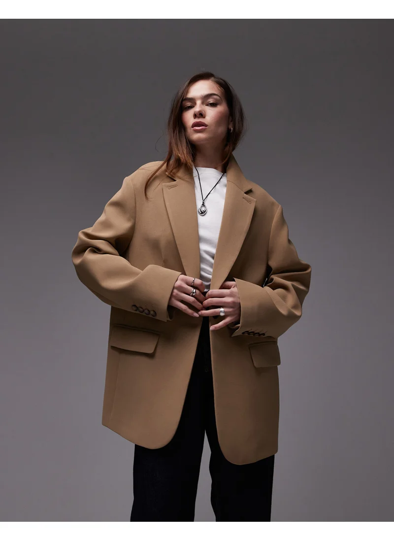 توب شوب Co Ord Grandad Style Blazer