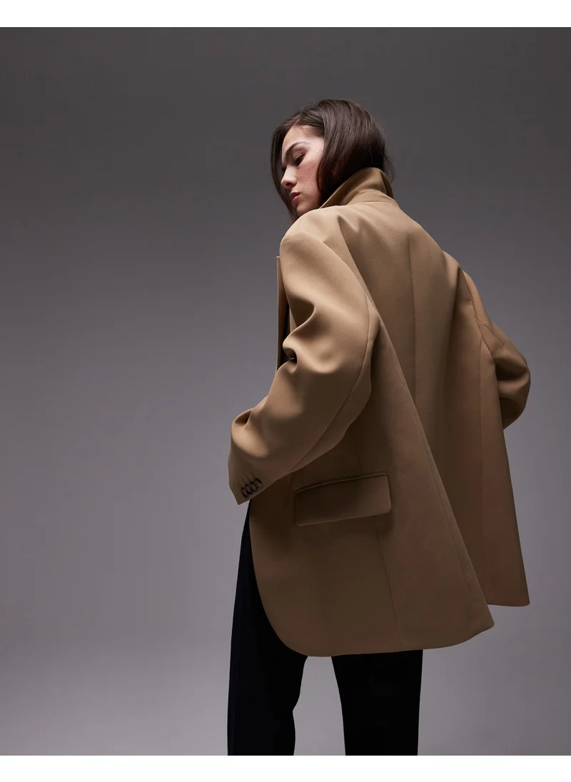توب شوب Co Ord Grandad Style Blazer