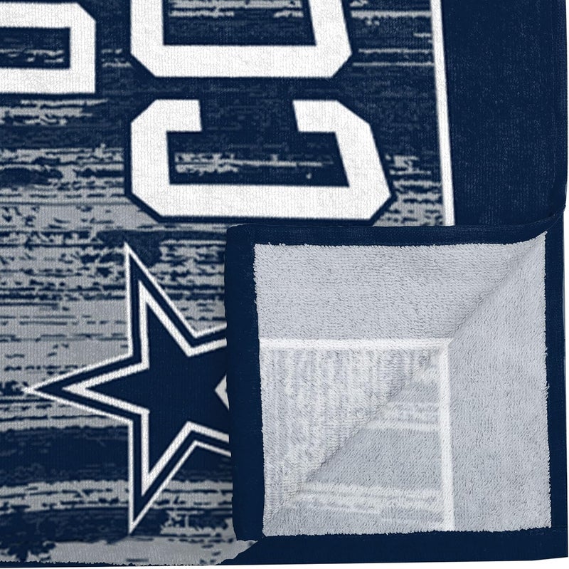 FOCO NFL Unisex-Adult NFL Team Color 60" x 30" Big Logo Beach Towel - Image 4