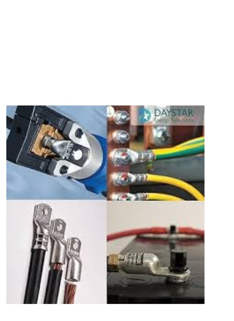 KNP KNP Wire Lugs Terminals Connector Cable 240-12 MM is a High Quality Electrical Connector Designed for Secure and Efficient Connection of Cables These Lugs are Made from Durable Materials to Ensure Optimal Conductivity and Corrosion Resistance.  - Image 3
