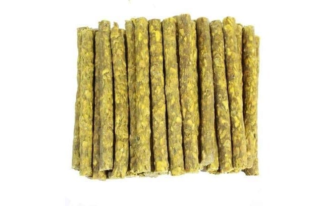 Sage Square Dog Chew Munchy Dental Treat Chicken Flavor Munchies (Yellow Sticks) (1 Kg) - Image 3