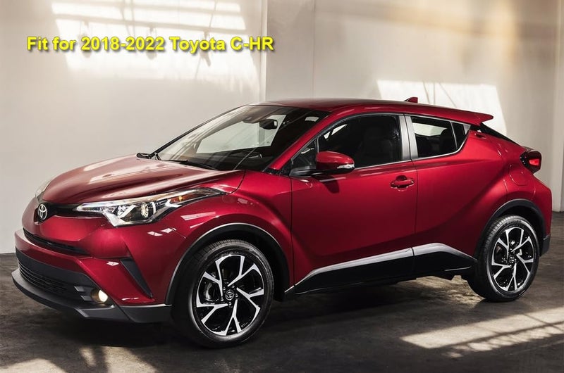 MOERTIFEI MOERTIFEI Car Mudguard Fender Mud Flaps Splash Guard Compatible with Toyota C-HR CHR 2018 2019 2020 2021  - Image 2