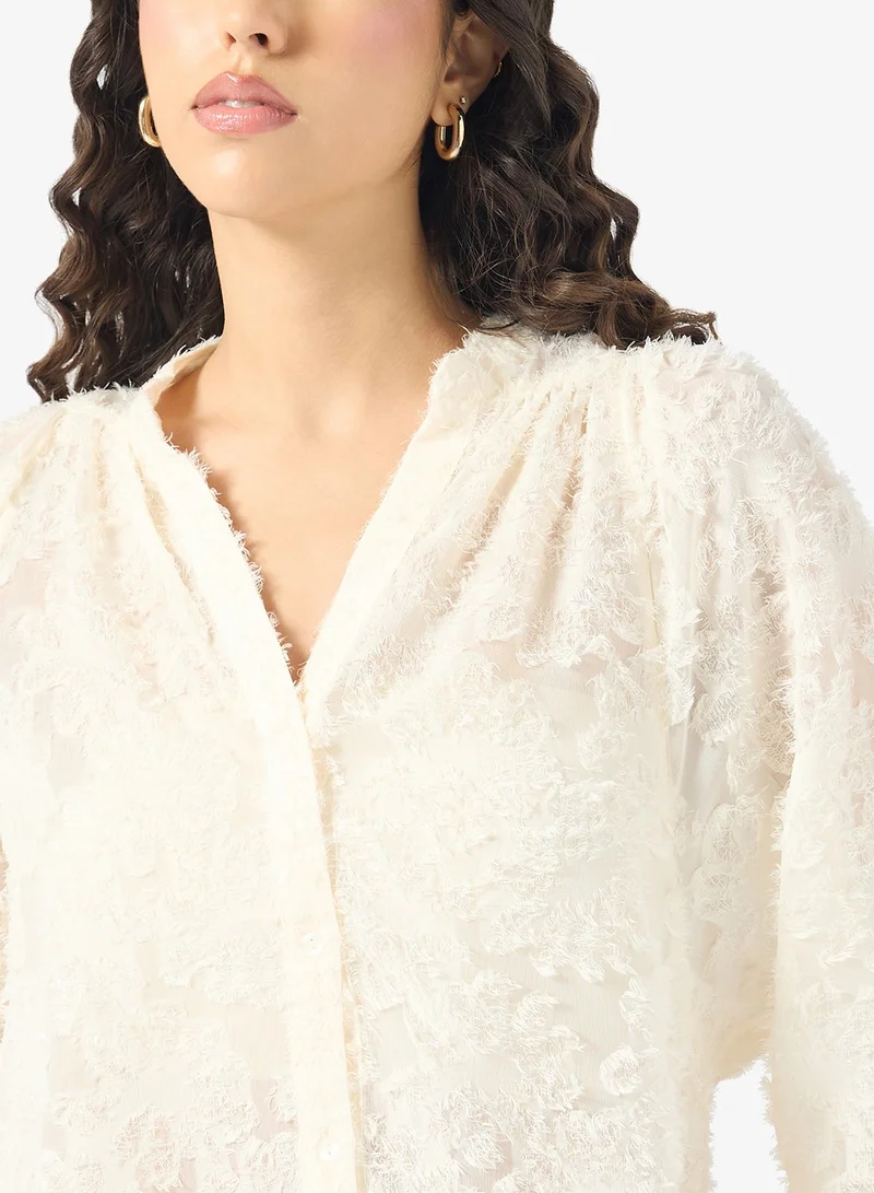 ONLY  Emblished Long Sleeve Shirt for Women | Best Price UAE