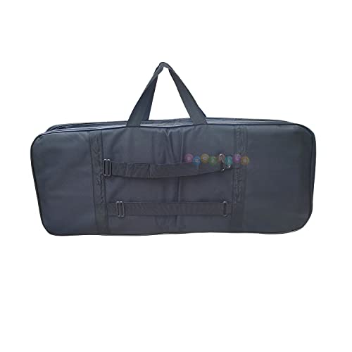 DOMENICO Keyboard/Piano Cover Bag (Black) Compatible with Casio SA-76, SA-77 & SA-78 Digital Piano, Inner Dimension- 65 x 25 x 8 Cm. - Image 2