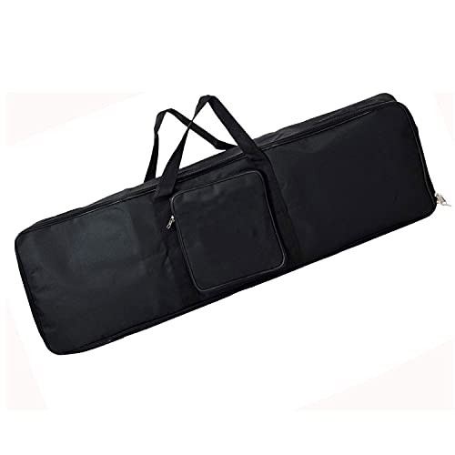 DOMENICO Keyboard/Piano Cover Bag (Black) Compatible with Casio SA-76, SA-77 & SA-78 Digital Piano, Inner Dimension- 65 x 25 x 8 Cm. - Image 4