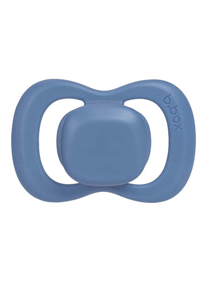b.box Designer Pacifier Silicone Size 1, 0 - 6 M, 2 Pieces, Ocean/Sky - Image 3