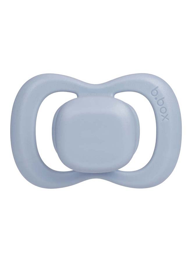 b.box Designer Pacifier Silicone Size 1, 0 - 6 M, 2 Pieces, Ocean/Sky - Image 2