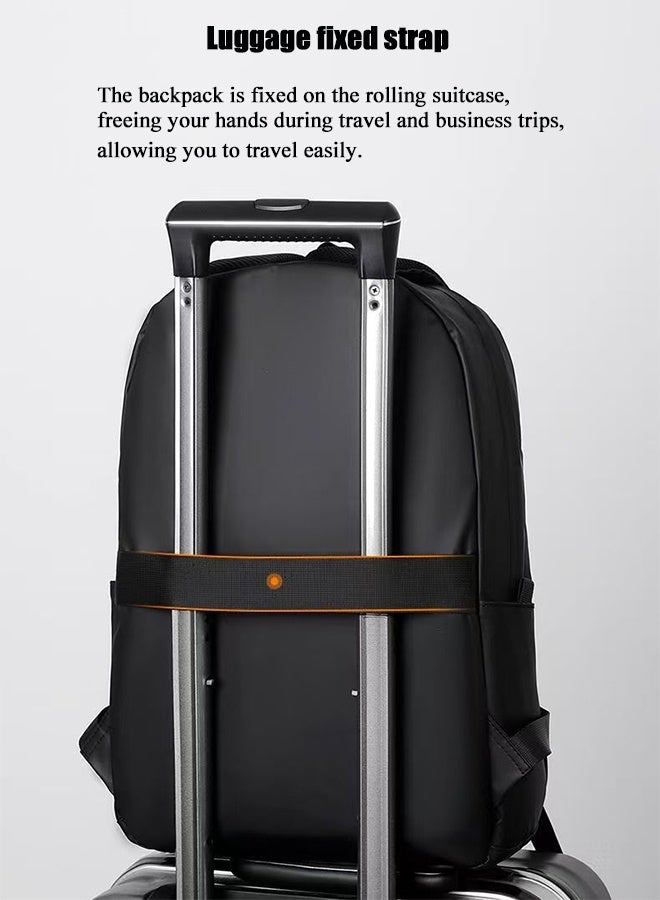 SUCITY Laptop Backpack for Men or Women,Casual Backpacks, Water Resistant Travel Backpacks,Fashion Slim Durable College School Backpacks Fits 15.6 Inch Laptop Business Travel Anti Theft Bookbag Gift - Image 5