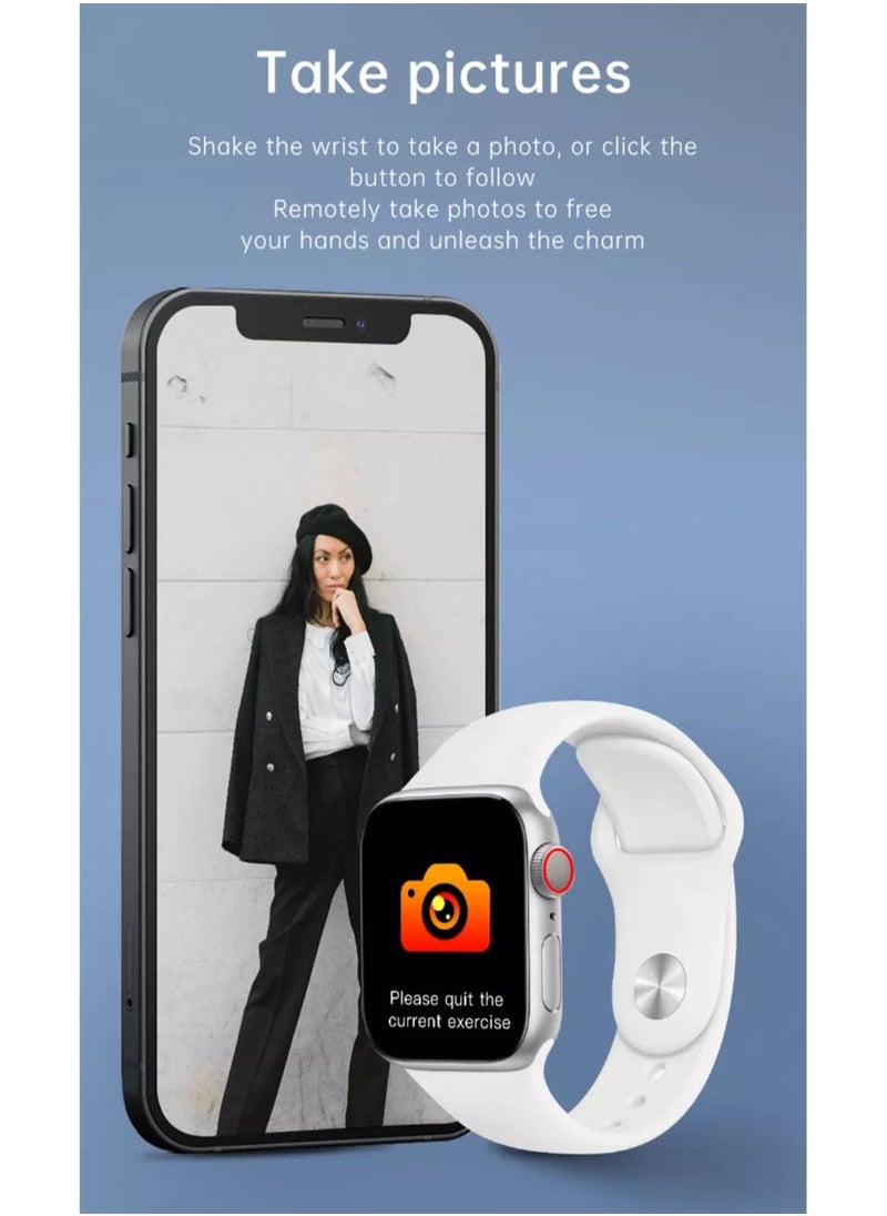 BSNL - WS57 Infinite Display Smart Watch With Borderless 2.0 Inch HD Screen And Bluetooth Calling - Image 1