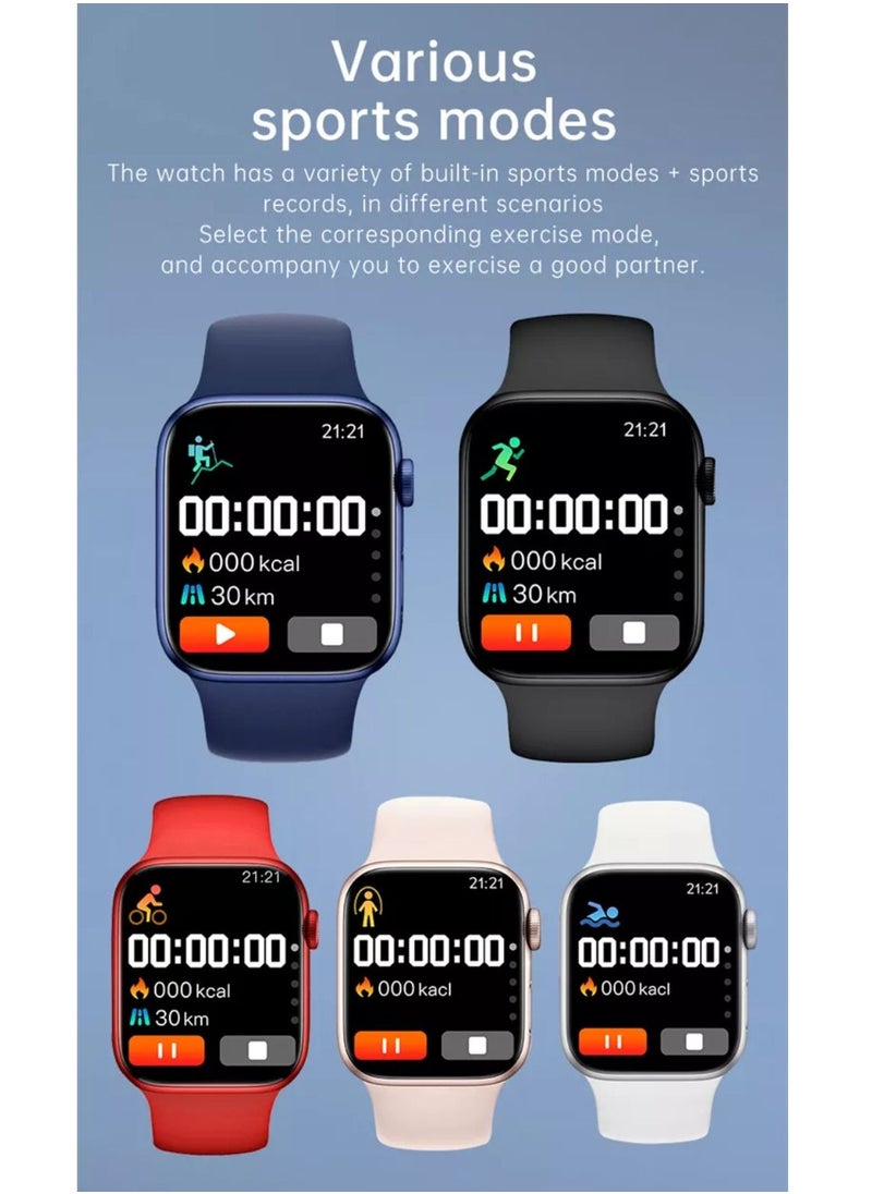 BSNL - WS57 Infinite Display Smart Watch With Borderless 2.0 Inch HD Screen And Bluetooth Calling - Image 1