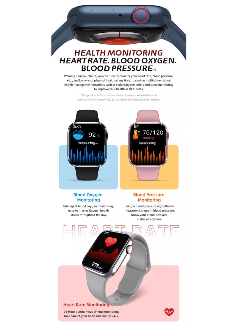 BSNL - WS57 Infinite Display Smart Watch With Borderless 2.0 Inch HD Screen And Bluetooth Calling - Image 1