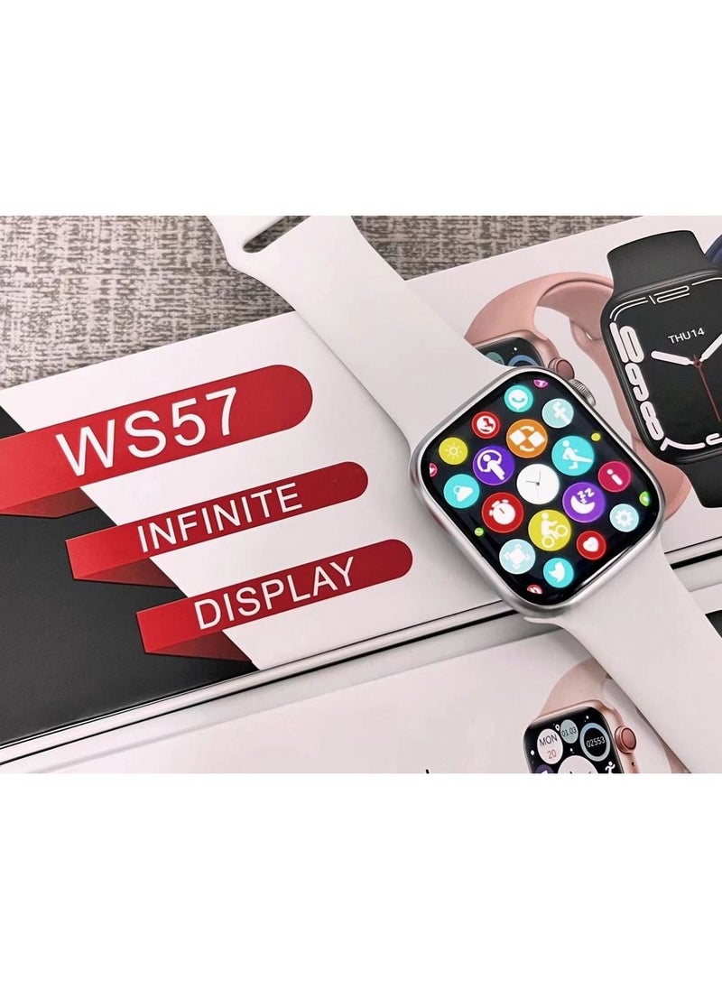 BSNL - WS57 Infinite Display Smart Watch With Borderless 2.0 Inch HD Screen And Bluetooth Calling - Image 1