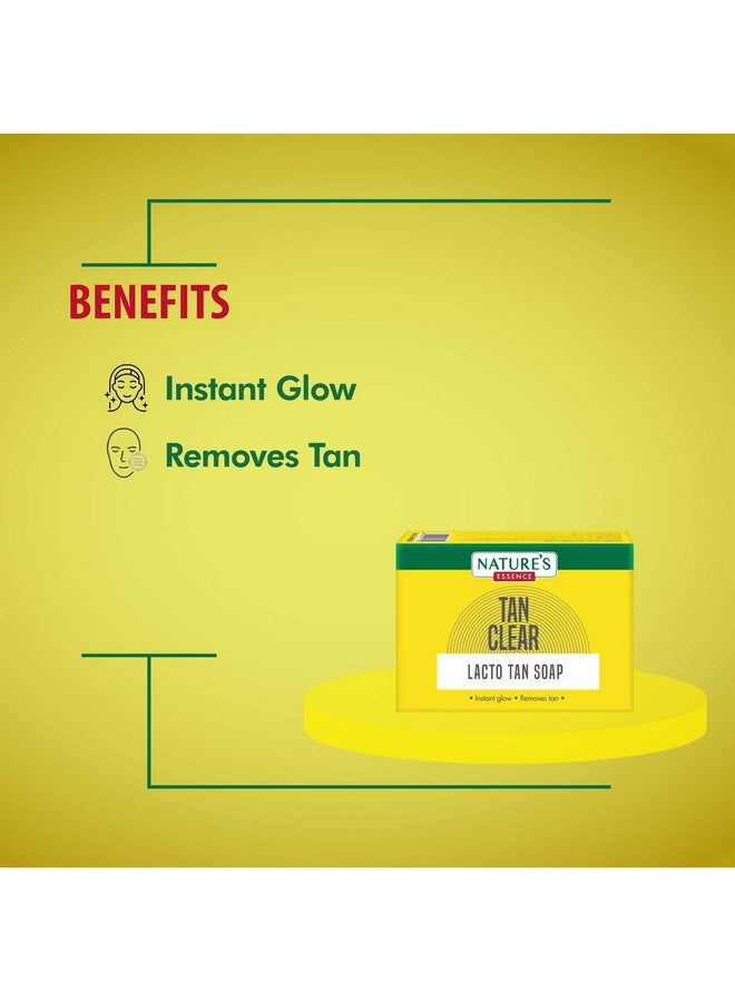 Nature's Essence NATURES ESSENCE Caressence Lacto Tan Soap, 75G - Image 5