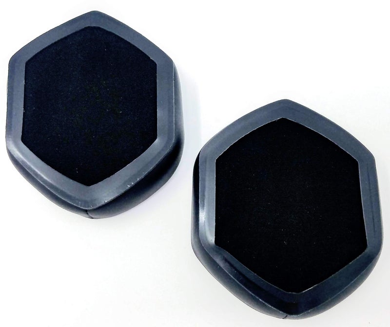 Compete Audio VMA Replacement Ear Pads for V-Moda XL Memory Cushions for Over-Ear Headphones (Black) - Image 2