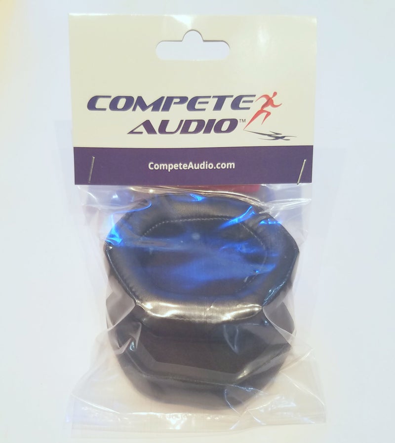 Compete Audio VMA Replacement Ear Pads for V-Moda XL Memory Cushions for Over-Ear Headphones (Black) - Image 3