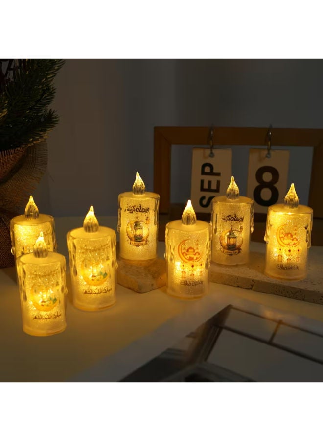4 شموع إلكترونية محاكاة صغيرة ولطيفة لرمضان - Image 4