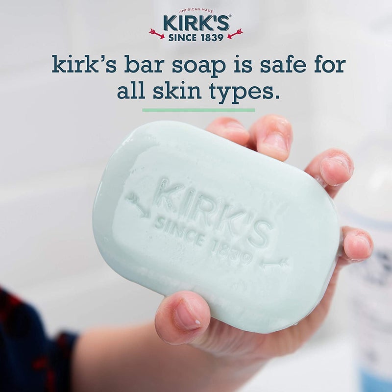 Kirk's Original Coco Castile Bar Soap Soothing Aloe Vera, 4 Oz - Image 5