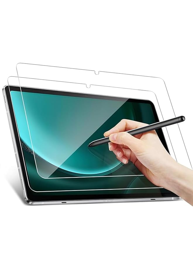 2 Pack Screen Protector Compatible Witrh Samsung Galaxy Tab S9 11 Inch S9 Fe 10.9 Inch 2023 Tempered Glass Screen Protector Anti Scratches 9H Hardness Hd Clear Film For Galaxy Tab S9 S8 S7 11 Inch - Image 1