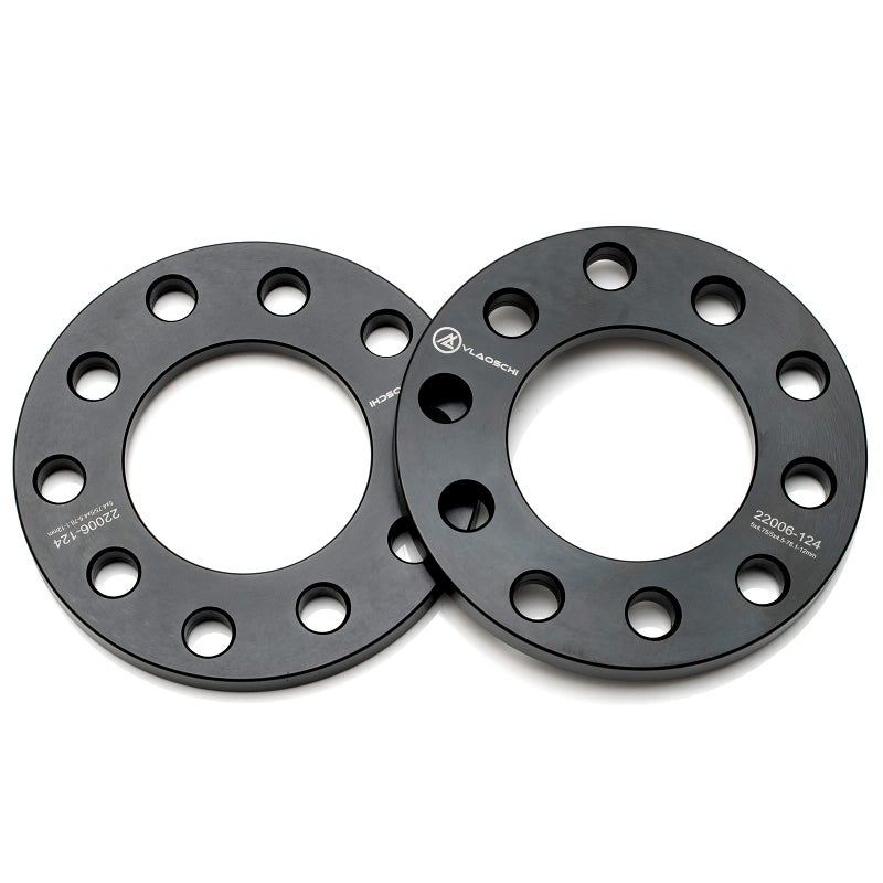 VLAOSCHI Black Forged 5x55 5x135 5x1397 Wheel Spacers 12 Inch 12mm Compatible with Dodge RamFord 5 Lug for 19752003 F150 19942018 RAM1500 20042009 Durango 20052011 Dakota Pack of 2