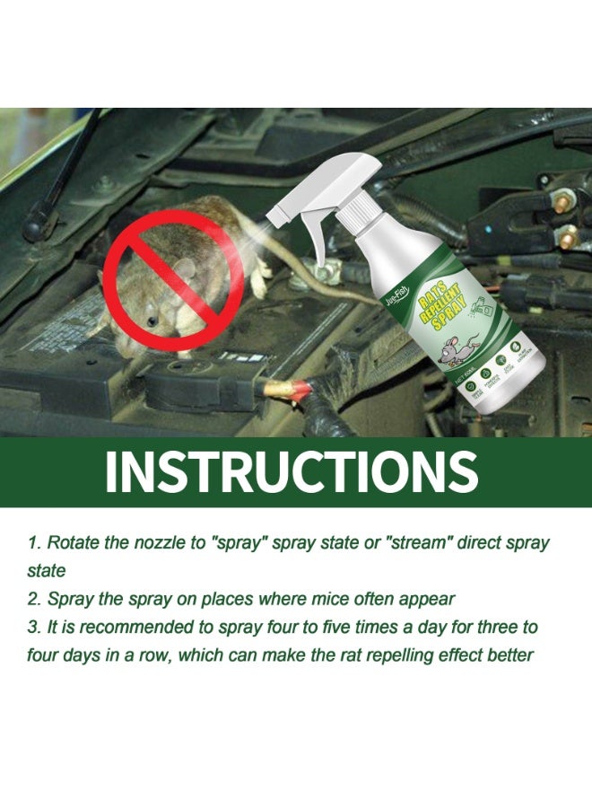 SOLARAE 60ml Mouse Repellent Spray, Spray for Indoor Use,  Natural Extract with Pleasant Scent, Non Toxic, Free Fly Trap Perfect Alternative to Traps & Bait - Image 3