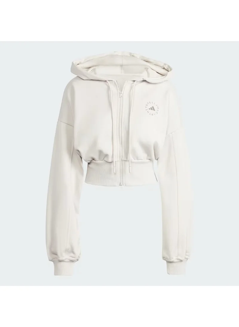 adidas By Stella McCartney Logo Cropped Hoodie