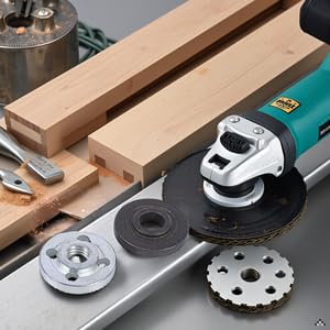 Hztyyier Replacement Inner and Outer Flange Set for 9523 Angle Grinder, Metal Fitting Repair Component, 1 Pair - Image 2