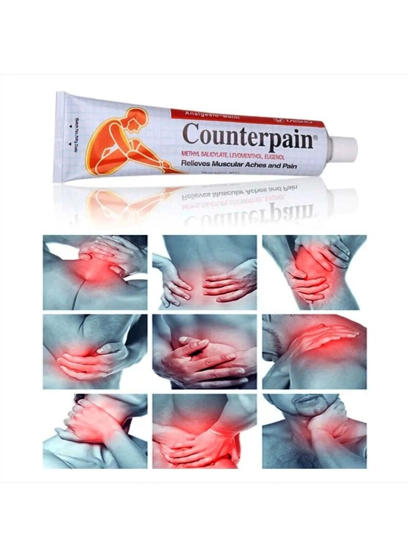 Counterpain كريم تايلاندي عشبي مضاد للألم مسخن للعضلات ومضاد للألتهابات 100 جرام (2 قطعة) - Image 3