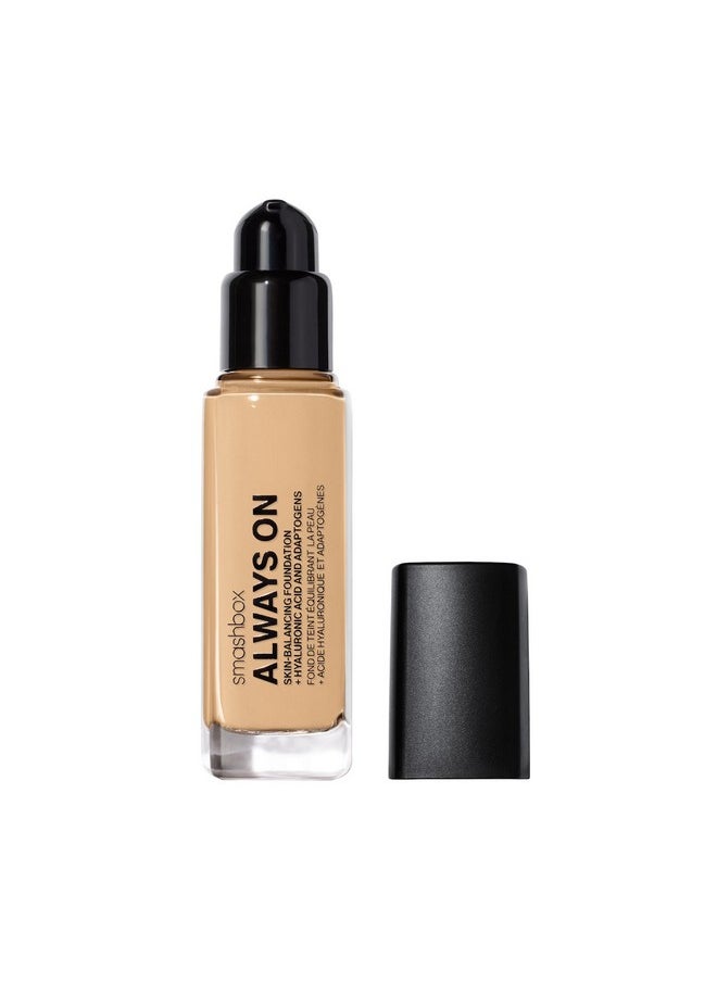 SmashBox Smashbox Always On Foundation with Hyaluronic Acid | Medium-To-Full Coverage | Hydrating + Long Lasting, 1 Fl Oz, L20W  - Image 1