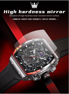 OLEVS OLEVS Chronograph Waterproof Luminous Multifunctional Men's Quartz Watch 2942  - Image 5