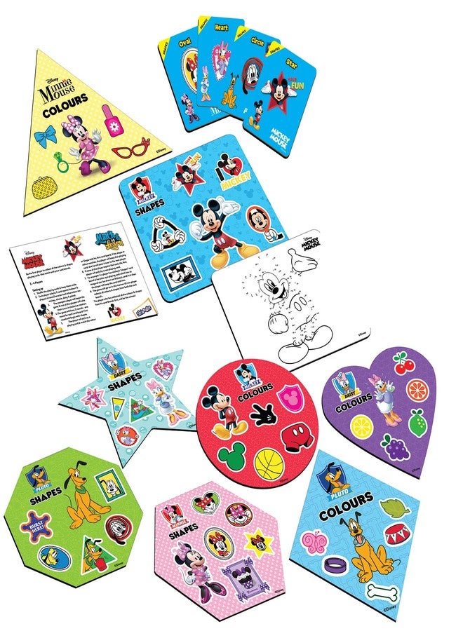 سكودل لعبة Skoodle Disney Mickey Mouse Match & Learn التعليمية لتنمية القدرات الذهنية وتعزيز الذاكرة والتركيز للأطفال - Image 2