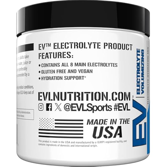 Evlution Ultimate Electrolytes Powder Hydration Drink - Quick Replenishing Hydration Powder Drink Mix with 8 Key Electrolytes and Antioxidants - Vegan Gluten Free Keto Friendly Blend (Unflavored) - Image 5