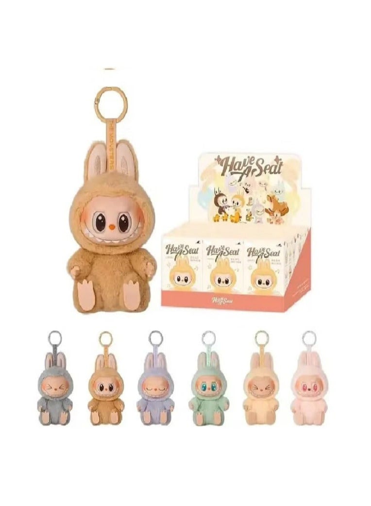 Monster The Monsters Labubu V2 - Have a Seat Vinyl Plush Blind Box, The Monsters Blind Box Figures, Random Design Action Figures Collectible Toys Home Decorations, Holiday Birthday Gifts, Single Box - Image 1