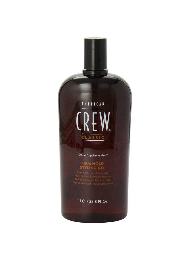 AMERICAN CREW Firm Hold Styling Gel 33.8 Oz With Pump  - Image 3