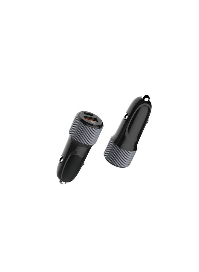 REBENUO 36W Dual USB Ports Fast Car charger C510Q - Image 1