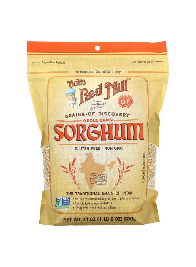 Bob's Red Mill, Whole Grain, Sorghum, Gluten Free, 1 lb 8 oz (680 g)