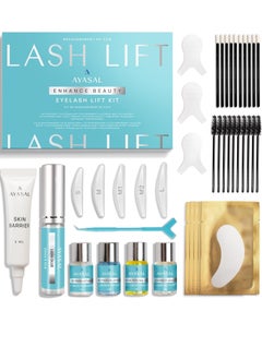 Lash Lift Kit Eyelash Perm Kit, with Detailed Instruction Eyelash Lift Kit, Easy for Beginner and Professional Lash Perm Kit, Achieve Salon-Quality Lashes Lift with Safe and Effective Result