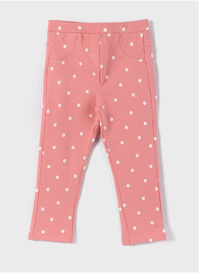 LC WAIKIKI Elastic Waist Printed Girl Tights  - Image 1