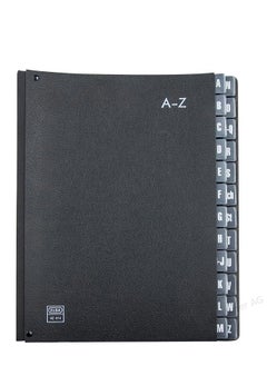 ELBA ELBA 42414 BLACK ALPHABET FOLDER 