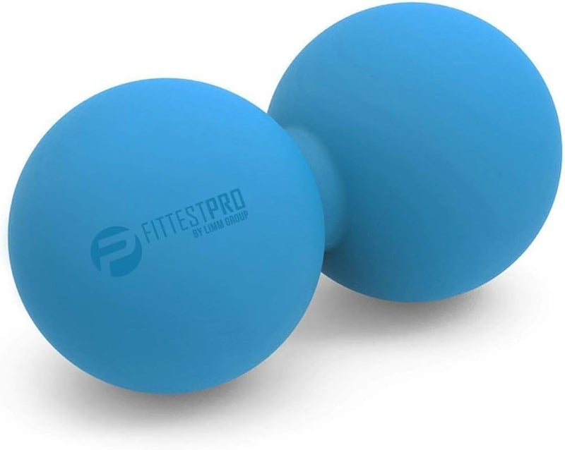 Limm Peanut Massage Ball  Double Lacrosse Massage Ball  Mobility Ball for Physical Therapy  Deep Tissue Massage Tool for Myofascial Release Muscle Relaxer Acupoint Massage - Image 1