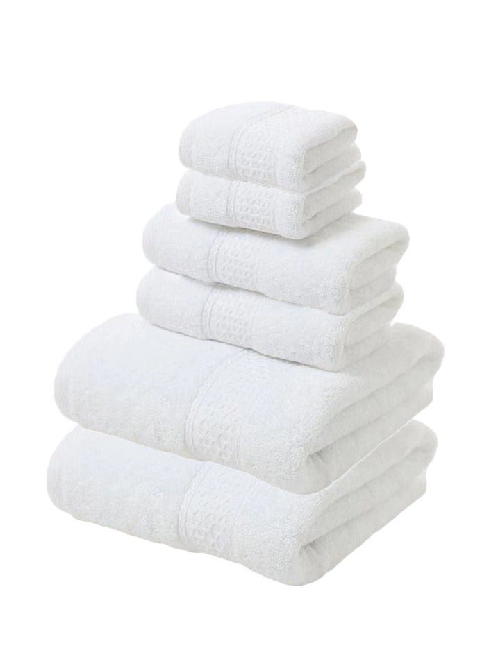 ميكسد طقم مناشف حمام أبيض