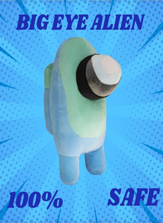 TechMax Solution Blue Big Eye Alien Plush Toy - Image 3